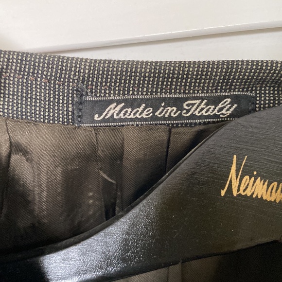 Giorgio Armani Le Collezioni Saks Fifth Avenue gray wool blazer - Picture 6 of 9